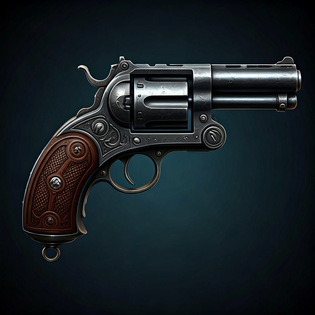 Fantasy Derringer Pistol in a DND World