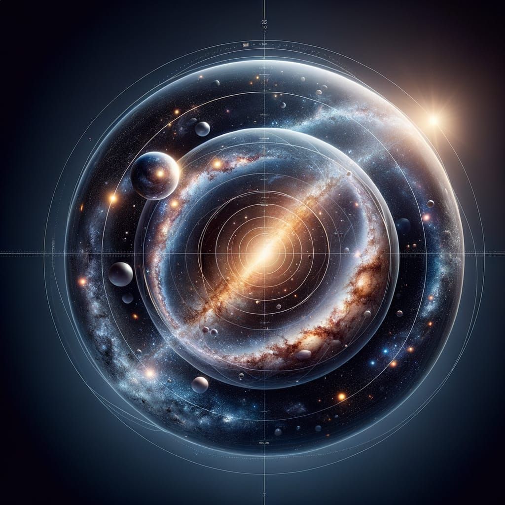 "Two Spheres of Reality: Observable vs. Physical Universe"