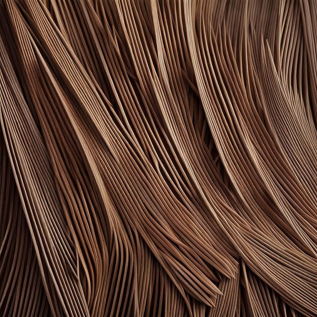 Geometric String Art: Optical Illusion in Modern Style