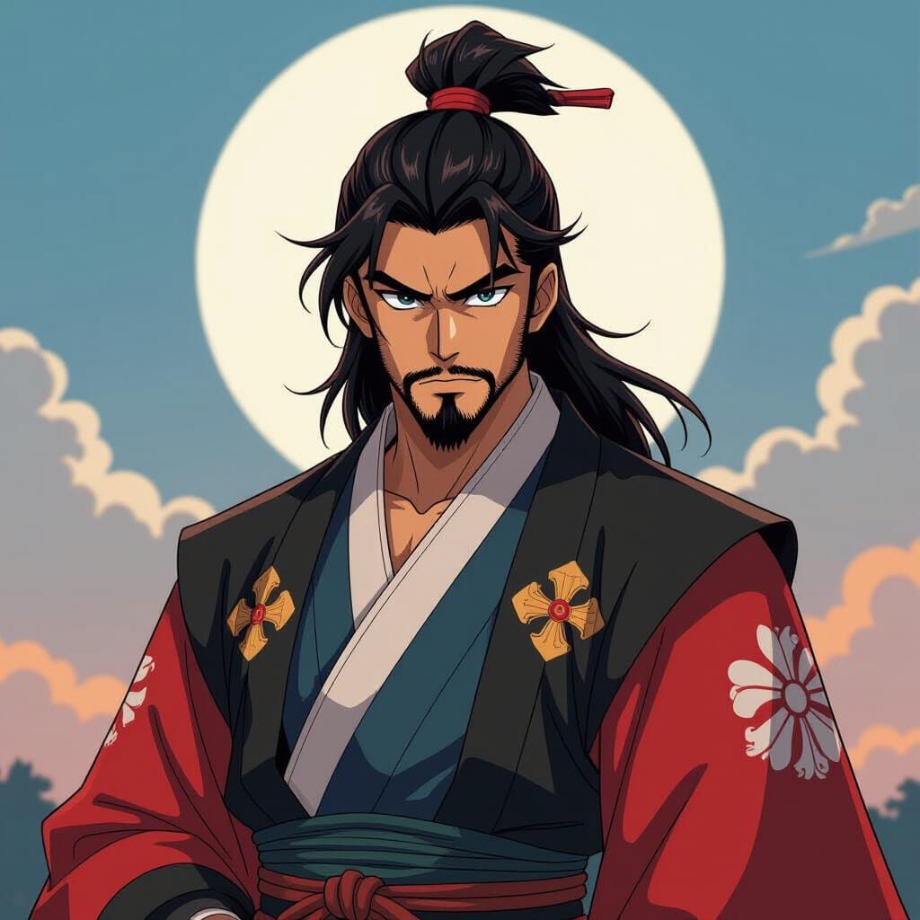 Oda Nobunaga Anime-Style Manga Scan