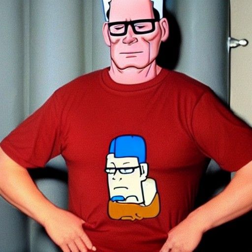 Realistic Hank Hill from King of the Hill