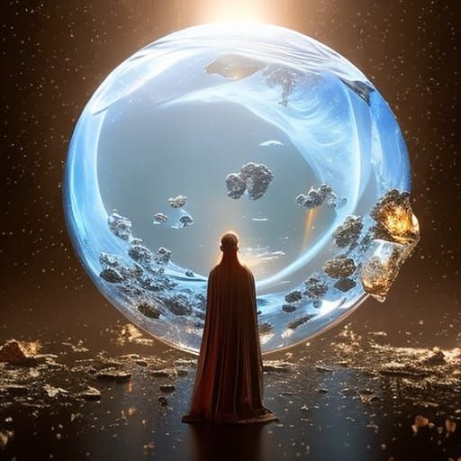 Elements Captured: A Wizard's Glass Orb