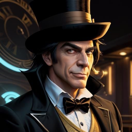 Glamour Shot of Scrooge McDuck in Comic Book Art