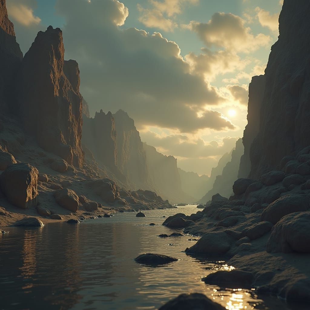 Pharaoh: A Matte Painting in Unreal Engine 5