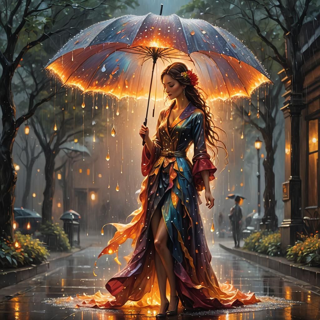 "Light on a gray day"