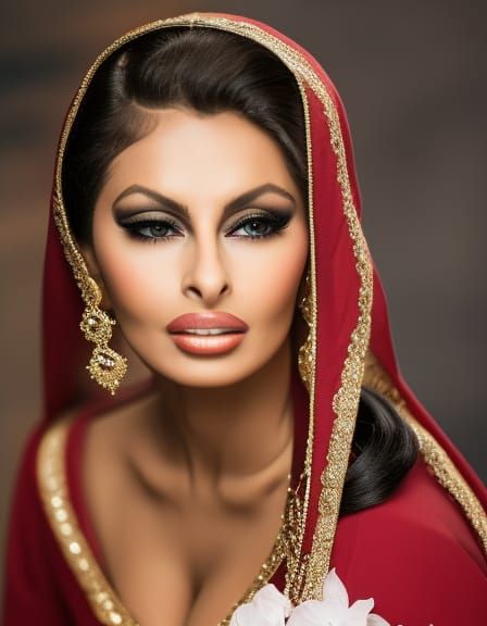 Medieval Film Stars - Sofia Loren