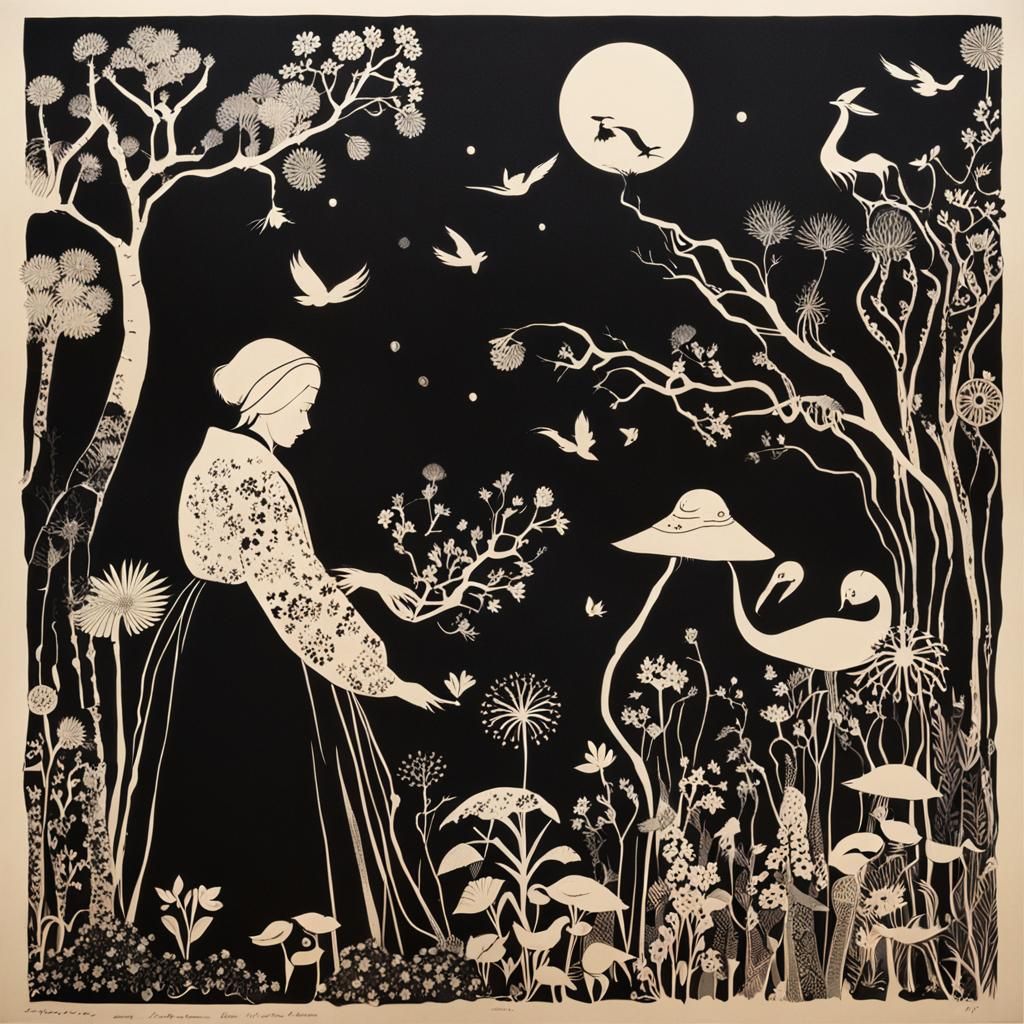 Silhouette Animation Inspired by Petersen and Reiniger