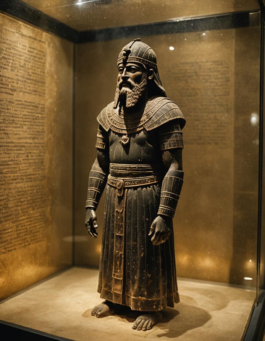 Codex of Hammurabi: Ancient Babylonian Art in 8K