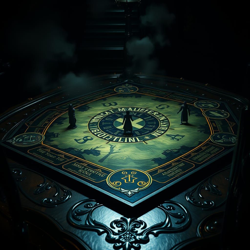 Ouija-Opoly board game