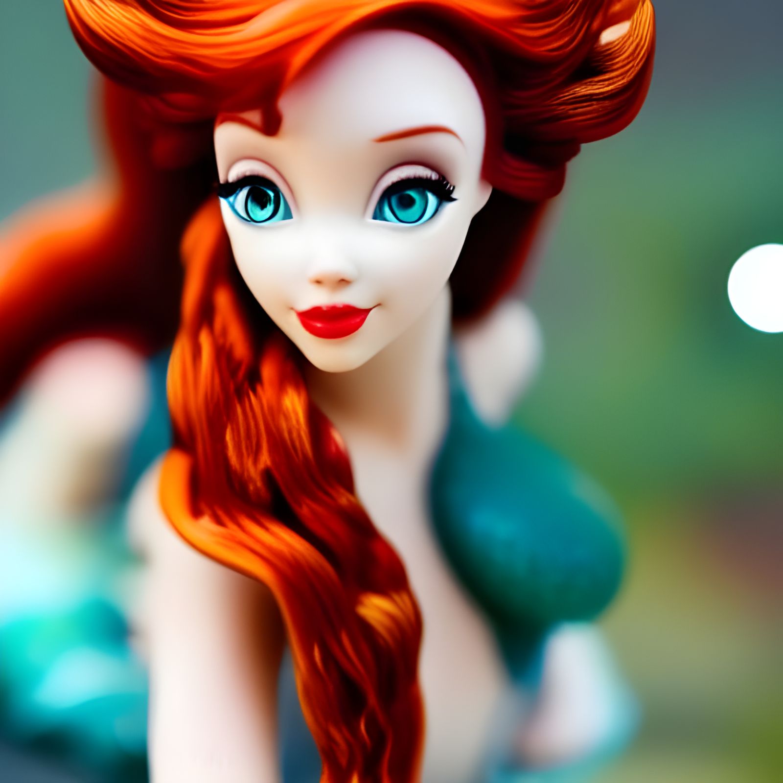 Ariel Macro Photography Close Up: The Little Mermaid