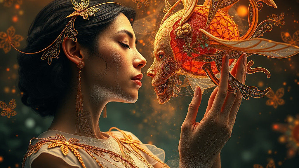 Newborn's First Breath in Rich Particulate Detail