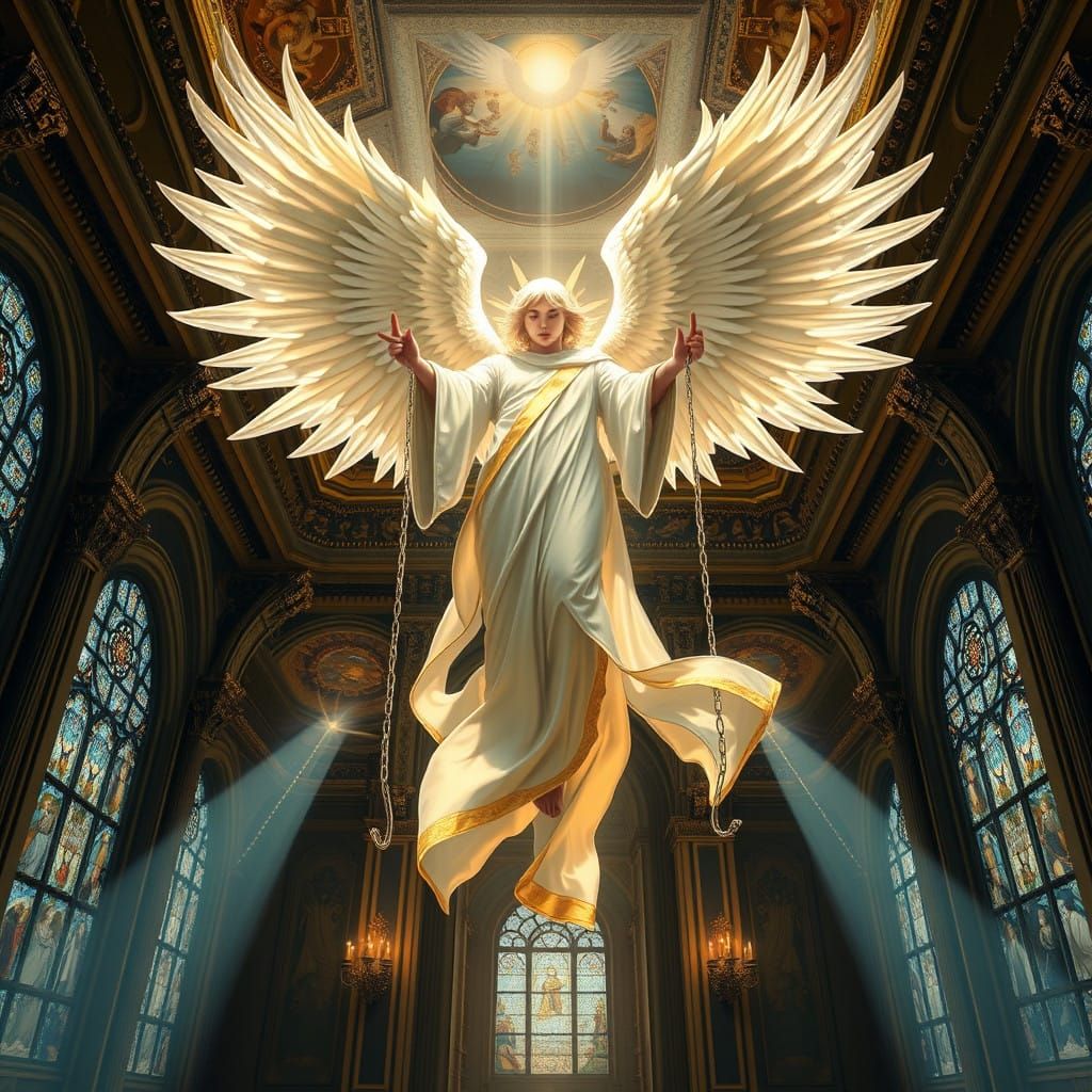 Angel Bound in Heavenly Chains