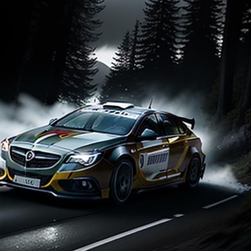 Rally Vauxhall insignia