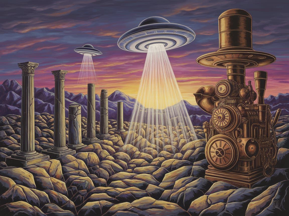 Mysterious UFOs Uncover Hidden Ancient Los Angeles in Dark O...