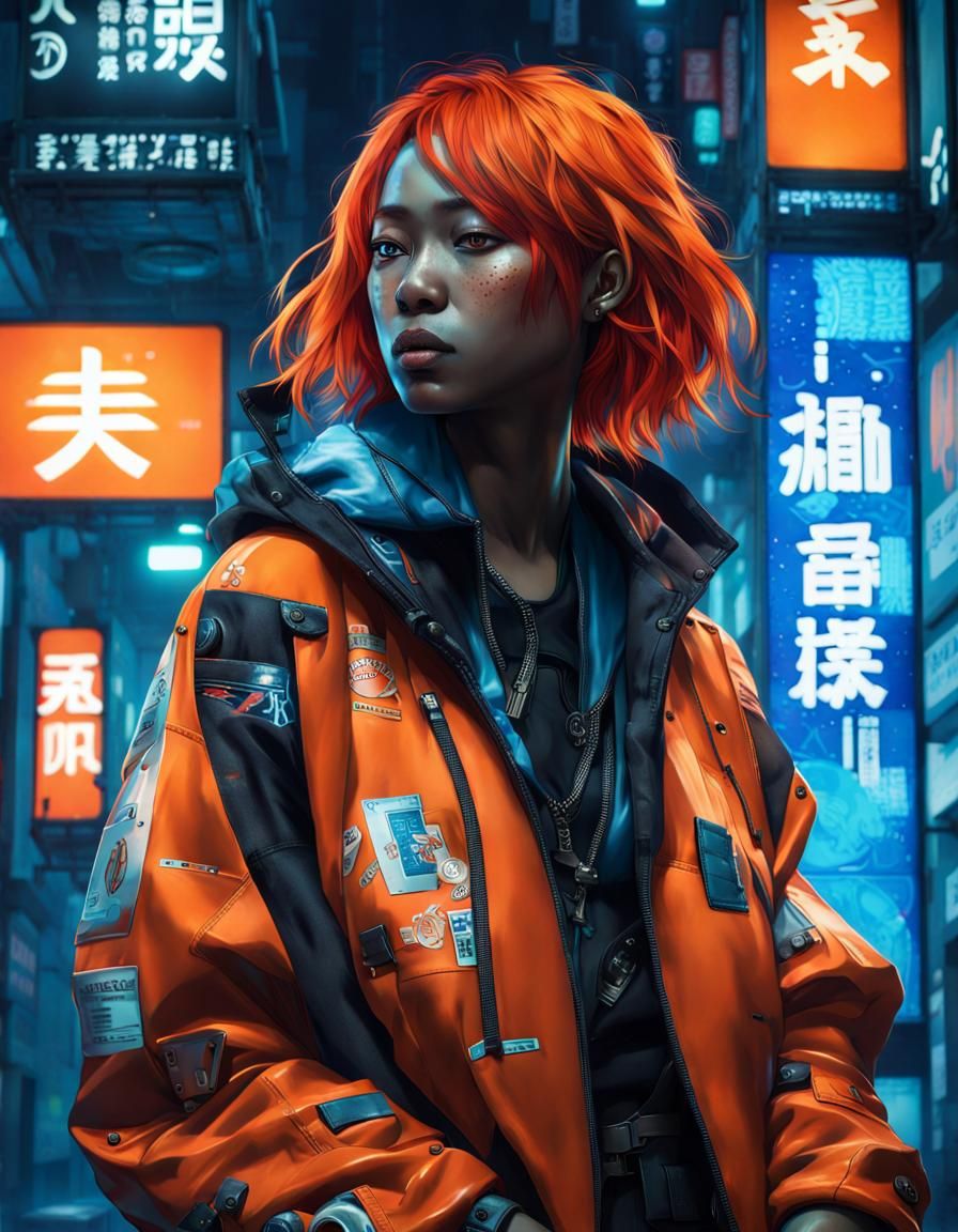 Cyber techwear jacket 1