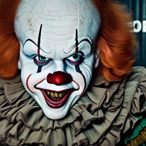 Danny DeVito as Pennywise Movie Poster