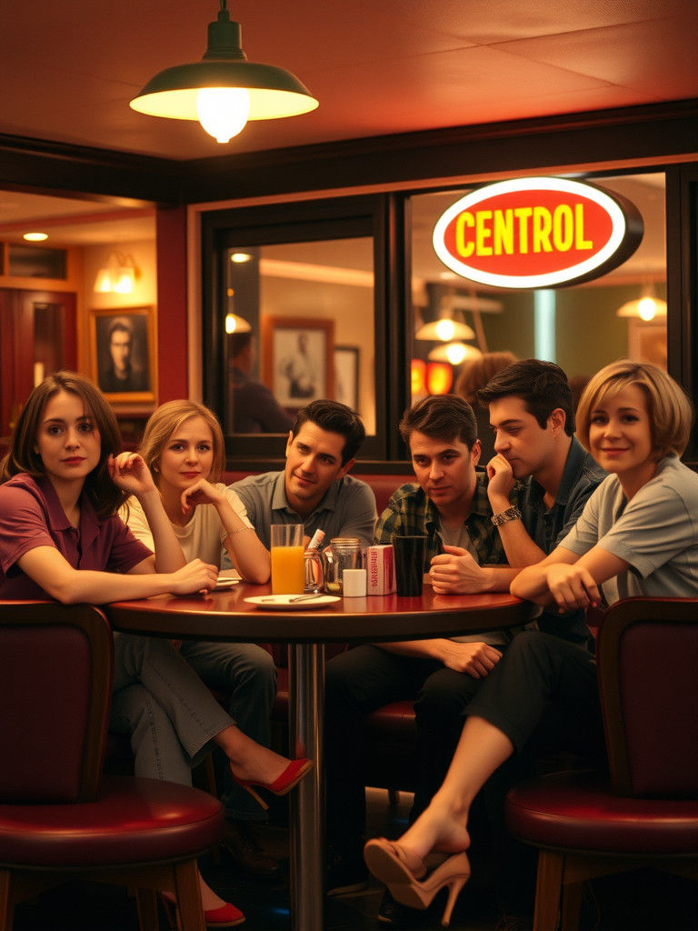 Friends Reunion: Characters in Their 50s at Central Perk