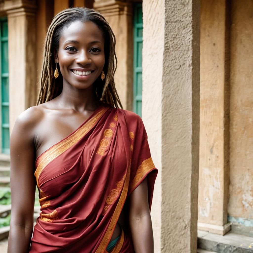 Lisa Mtambo: Indian Sari