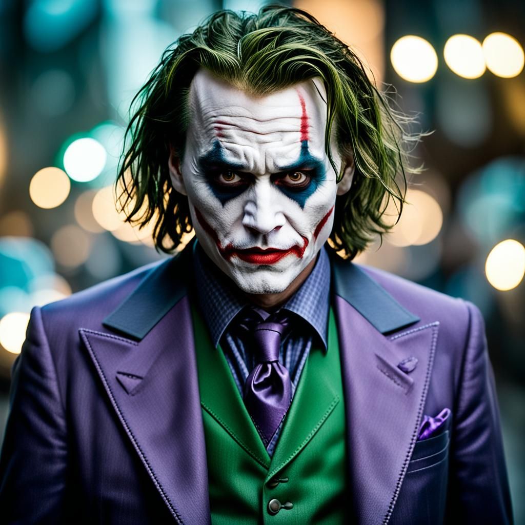 The Joker as a Professional Portrait
