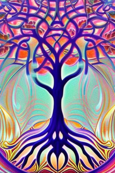 Tree of Life: Art Deco and Nouveau Bloom