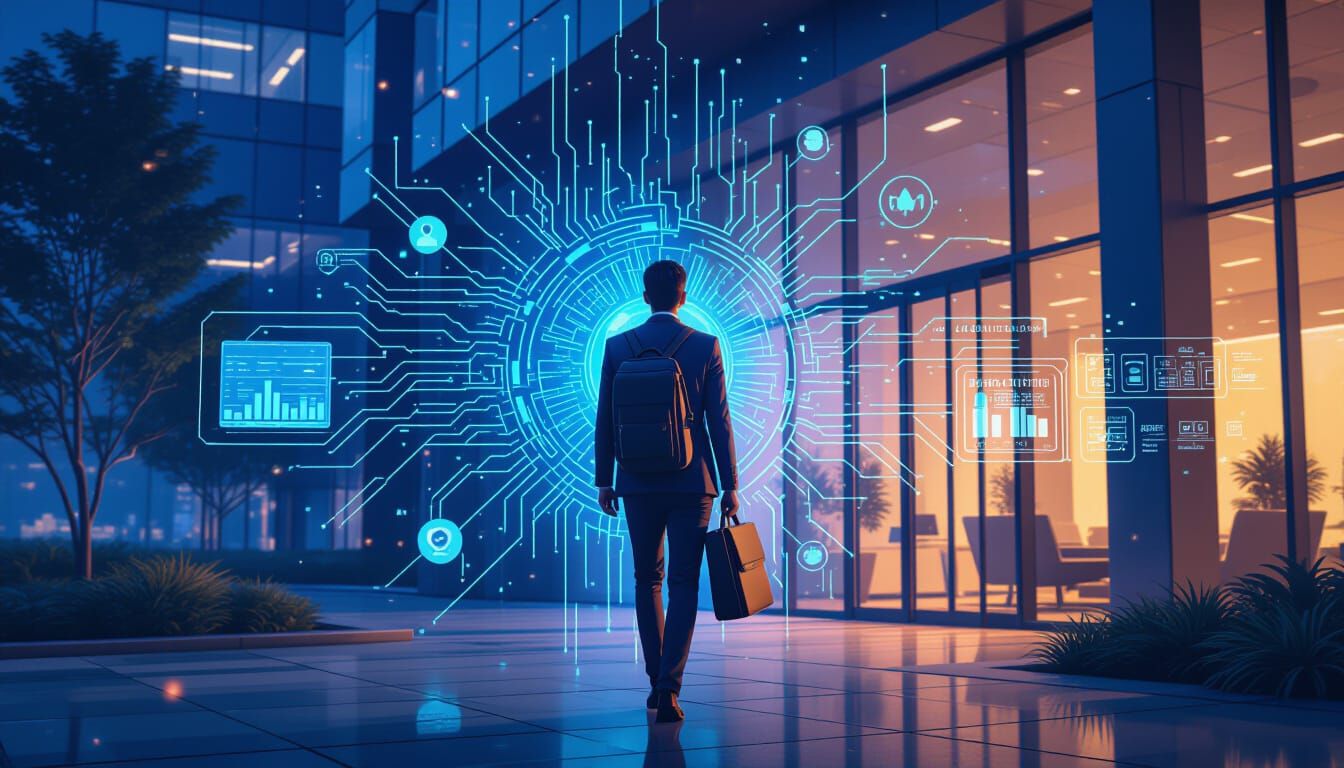 Leaving the Office: A Digital Art Escape