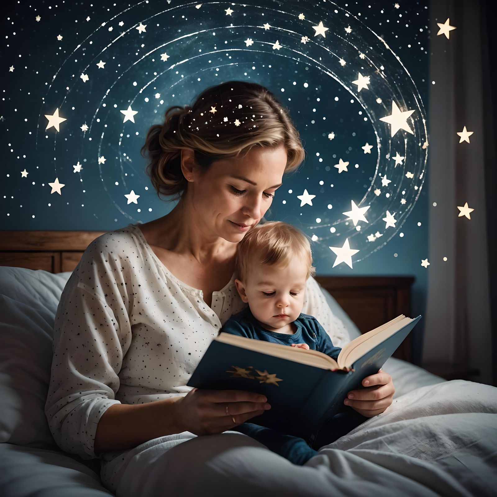 Magical Bedtime Story: Mother and Child