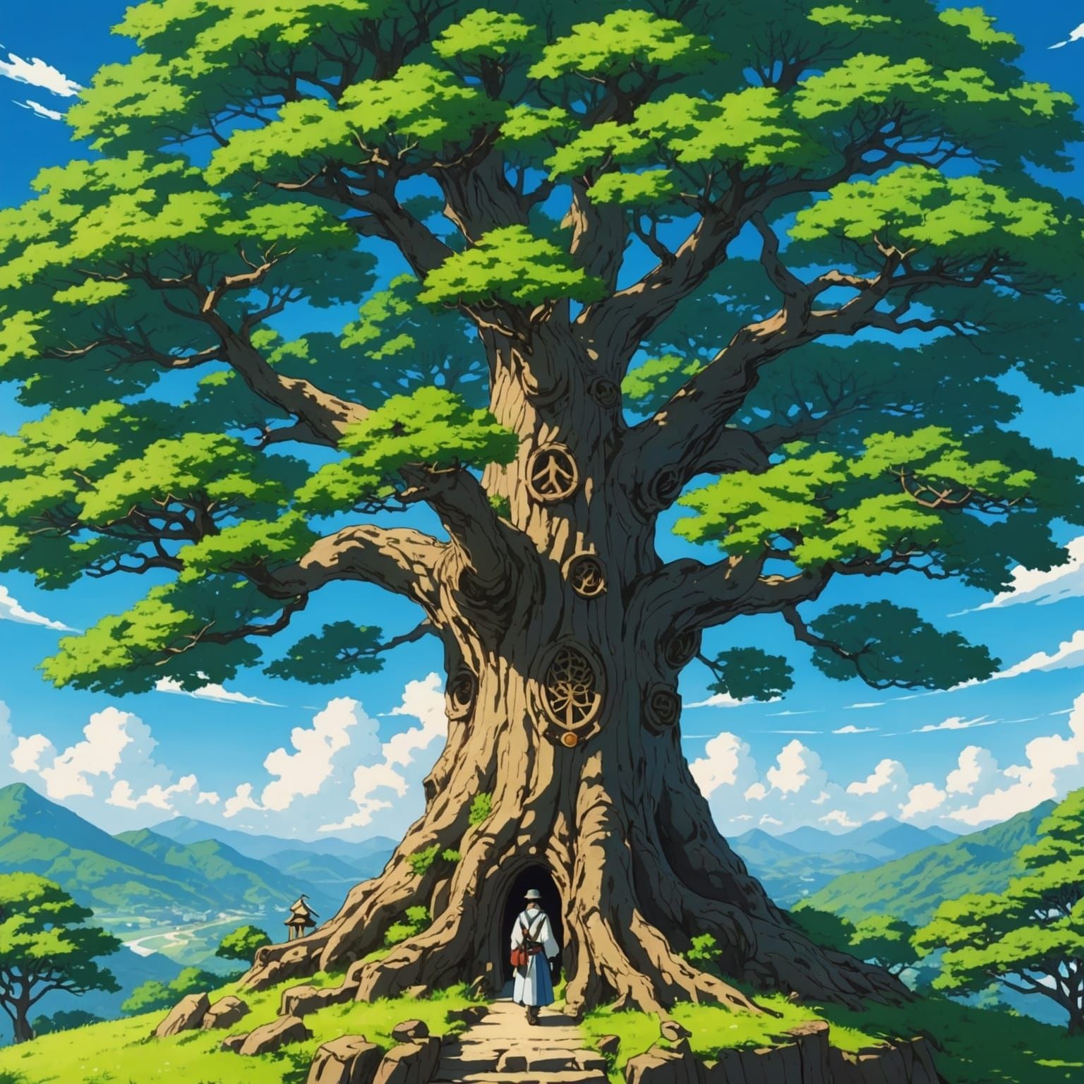 Anime Style Tree of Wisdom