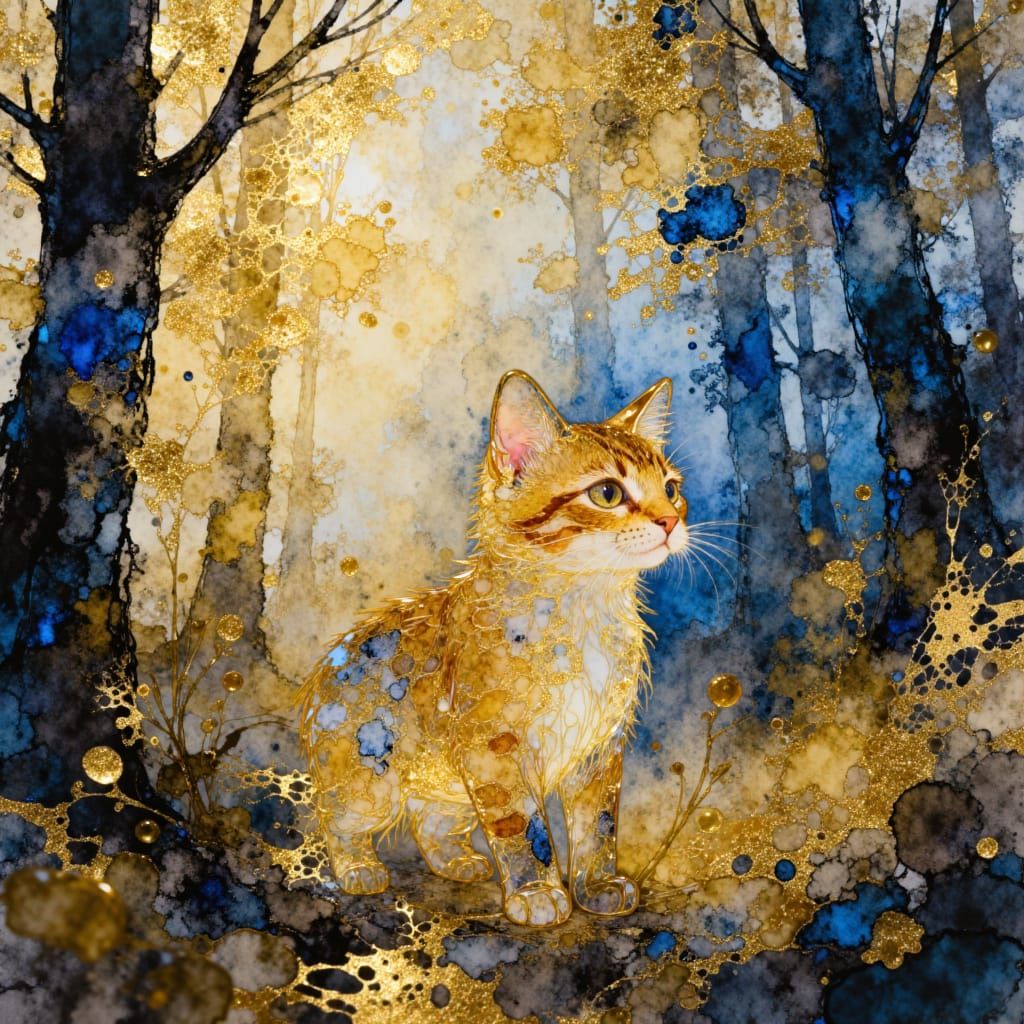 Dreamlike Watercolor Art of Youthful Figures