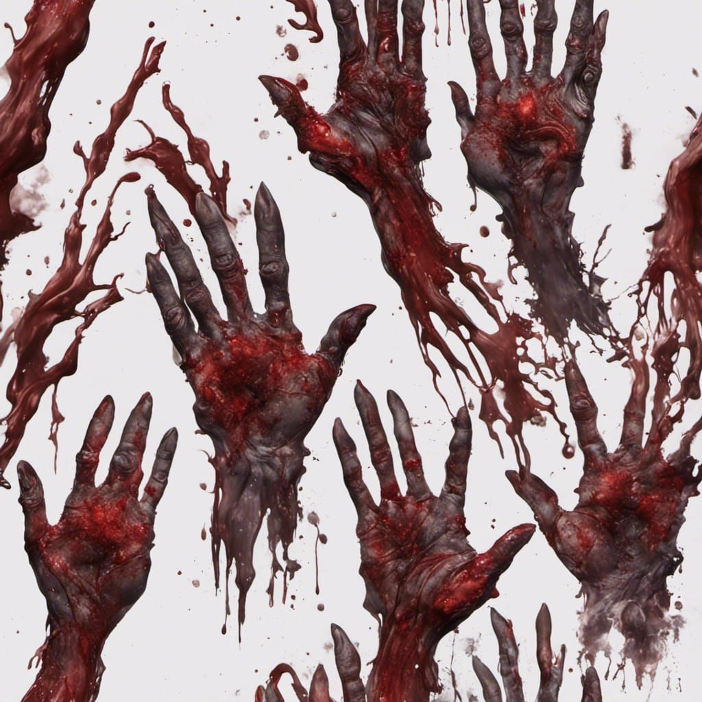 Terrifying Torso Nightmare in Detailed Matte Painting