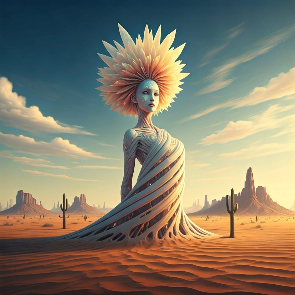 Crystaline Desert Being