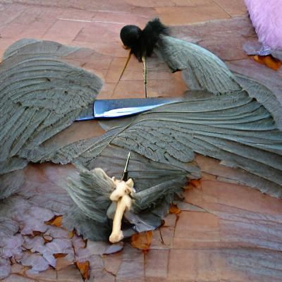 Fallen Angel Wing Clipping: A Dramatic Scene