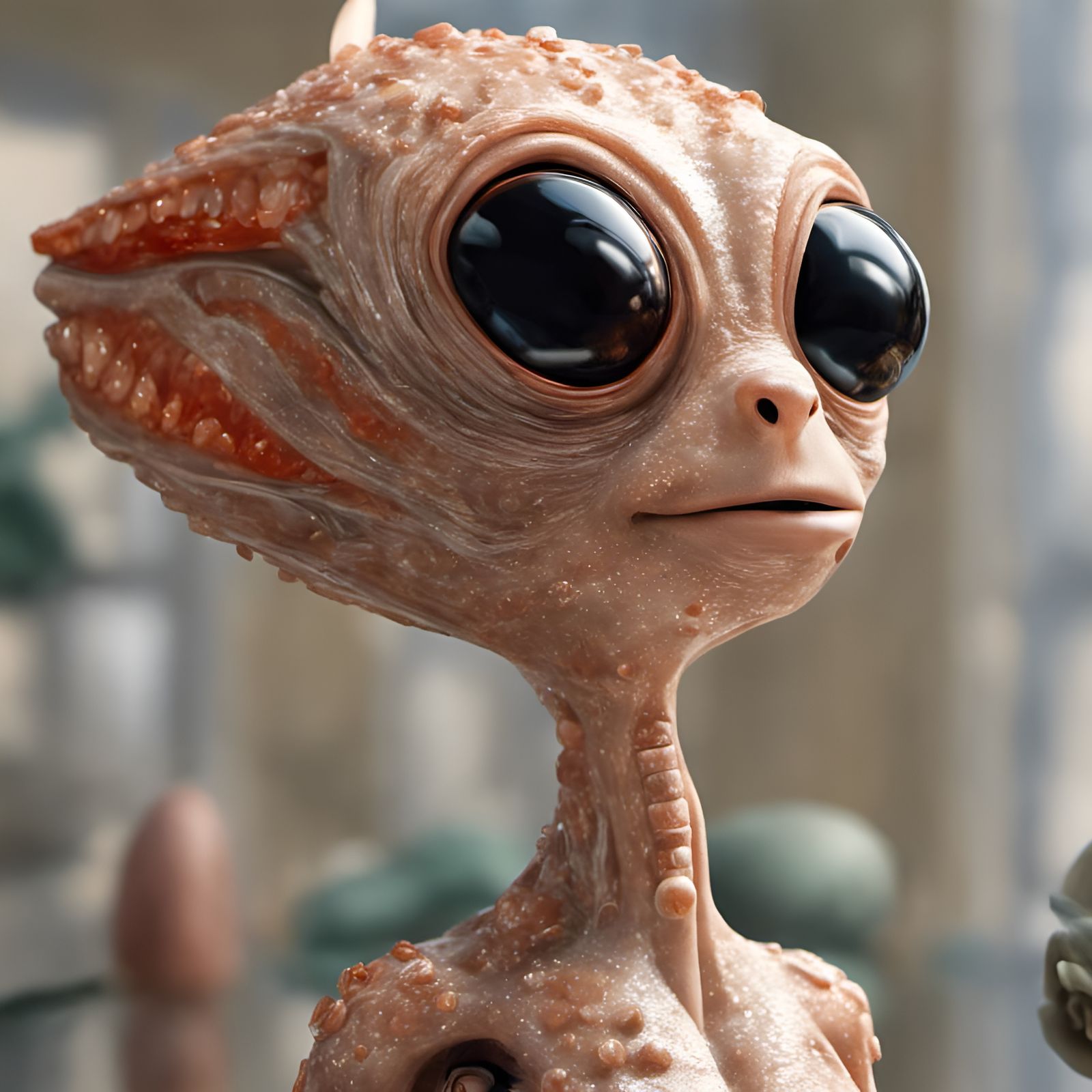 Eldritch Glazed Alien People Pets in Magical Realism