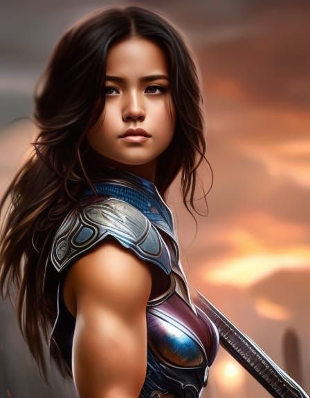 Warrior Girl from the Southern Lands 7