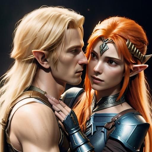 Link and Midna: Twilight Princess Portrait