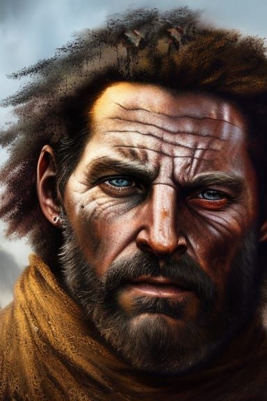 Hyperrealistic Venom Portrait with Intricate Textures