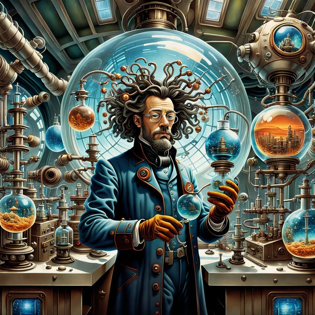 Albus Medeinstein, The Respected Mad Scientist