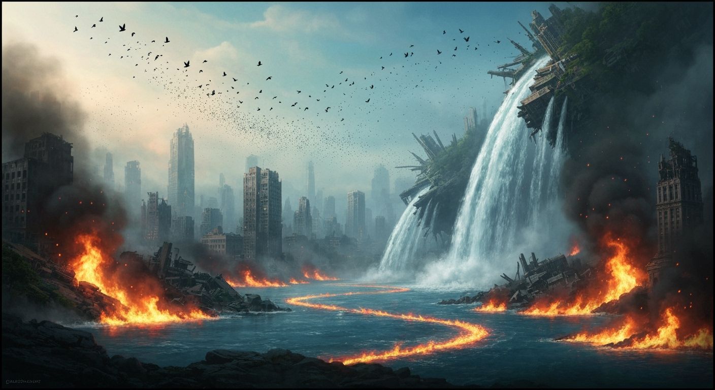 Apocalyptic Prophecy: Ruined Cities and Fiery Rivers in Surr...