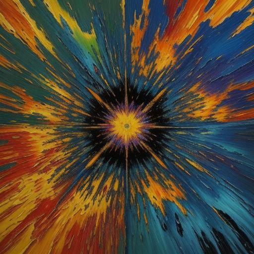 Earth's Doomsday: An Expressionist Oil Painting