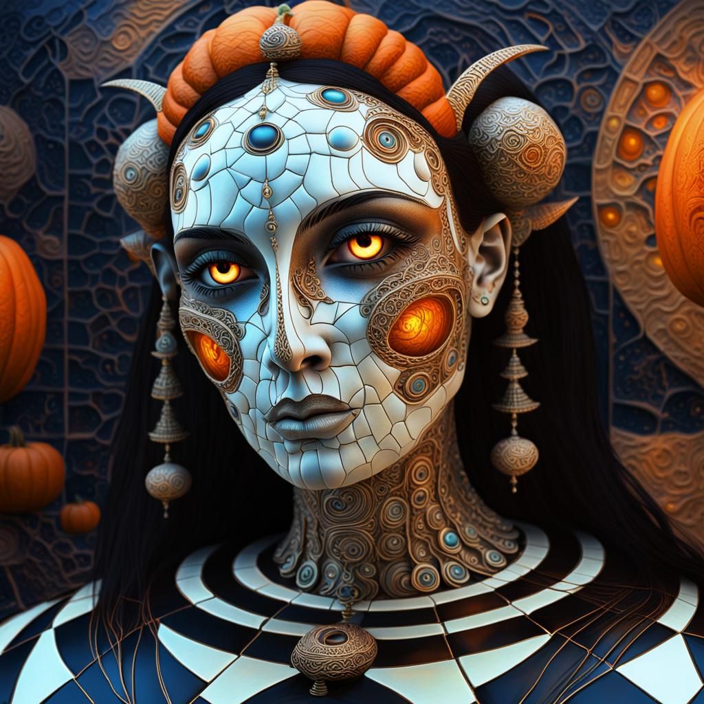 Surreal Angel Drinks Wine Under Moon, Photorealistic