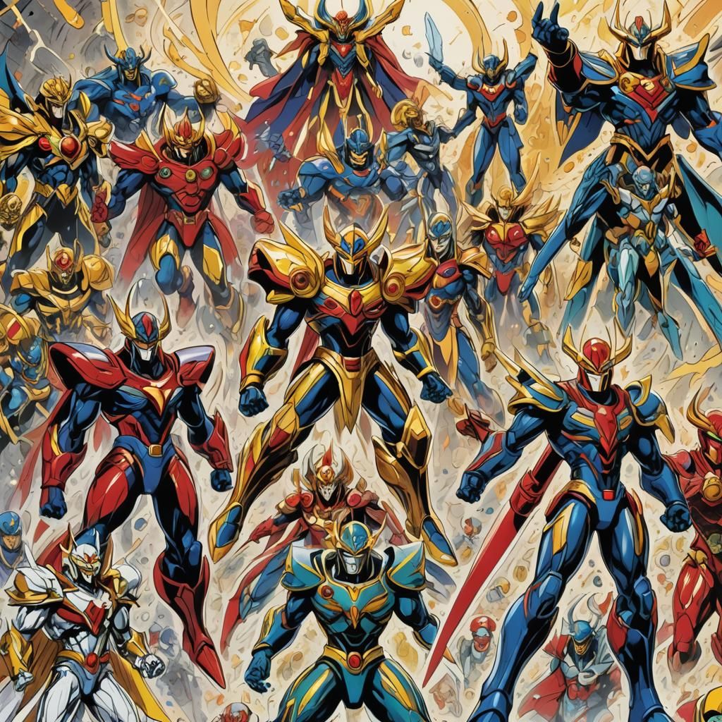 Cyberpunk Angels Await Rival Archon's Arrival