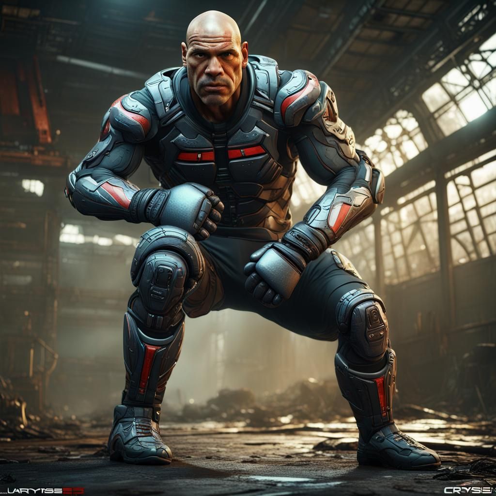 Valuev in Nanosuit: Detailed Matte Painting