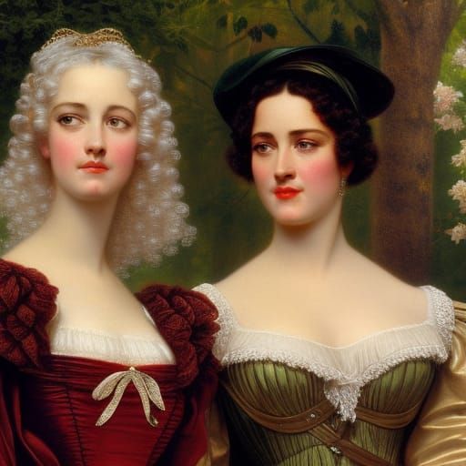 Detailed Portrait Inspired by Classic Movie Character