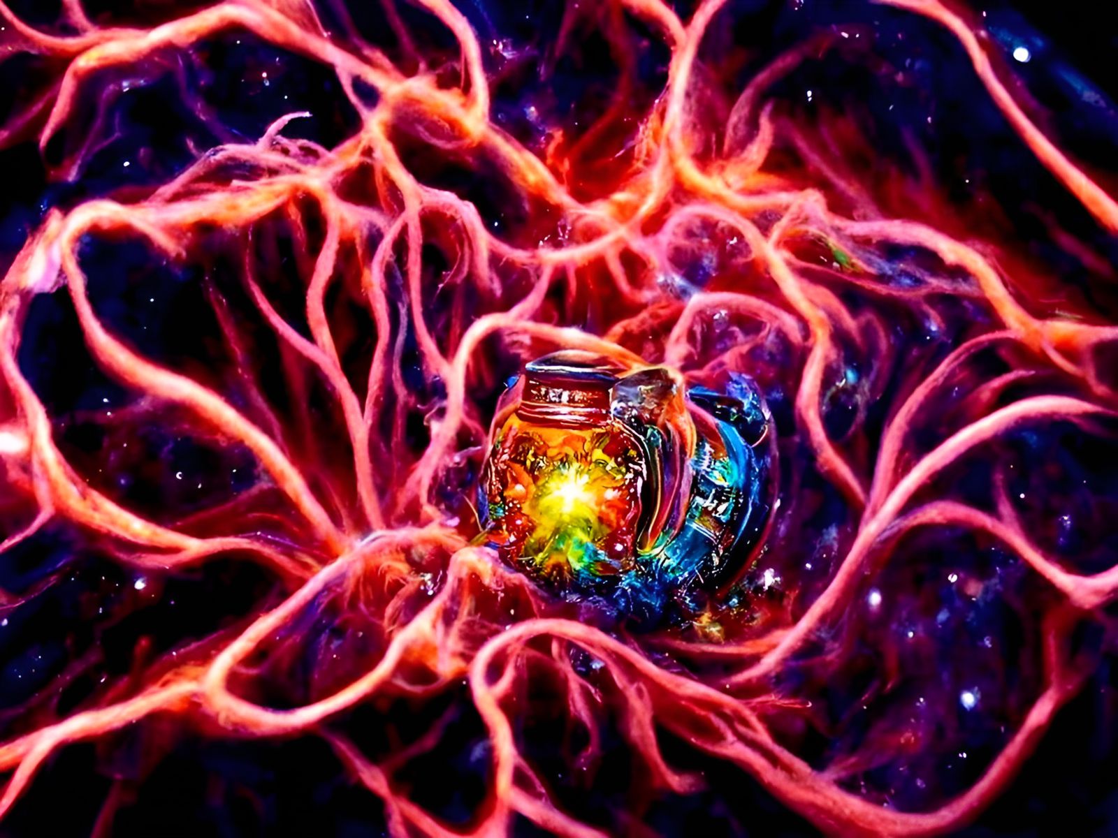 Supernova in a Jar: Cosmic Art