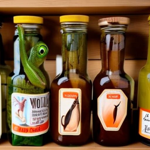 Pickled Eyeballs at Witch Supply Store