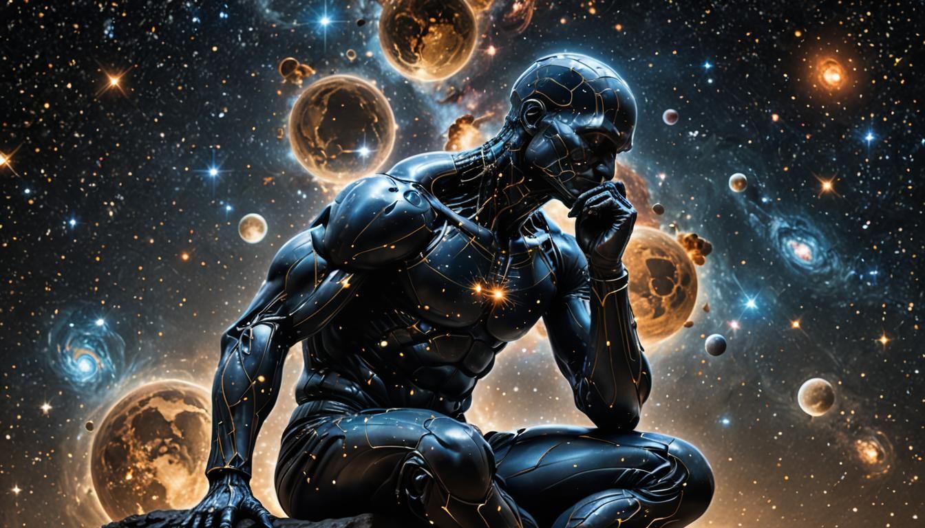 The Universe thinking...