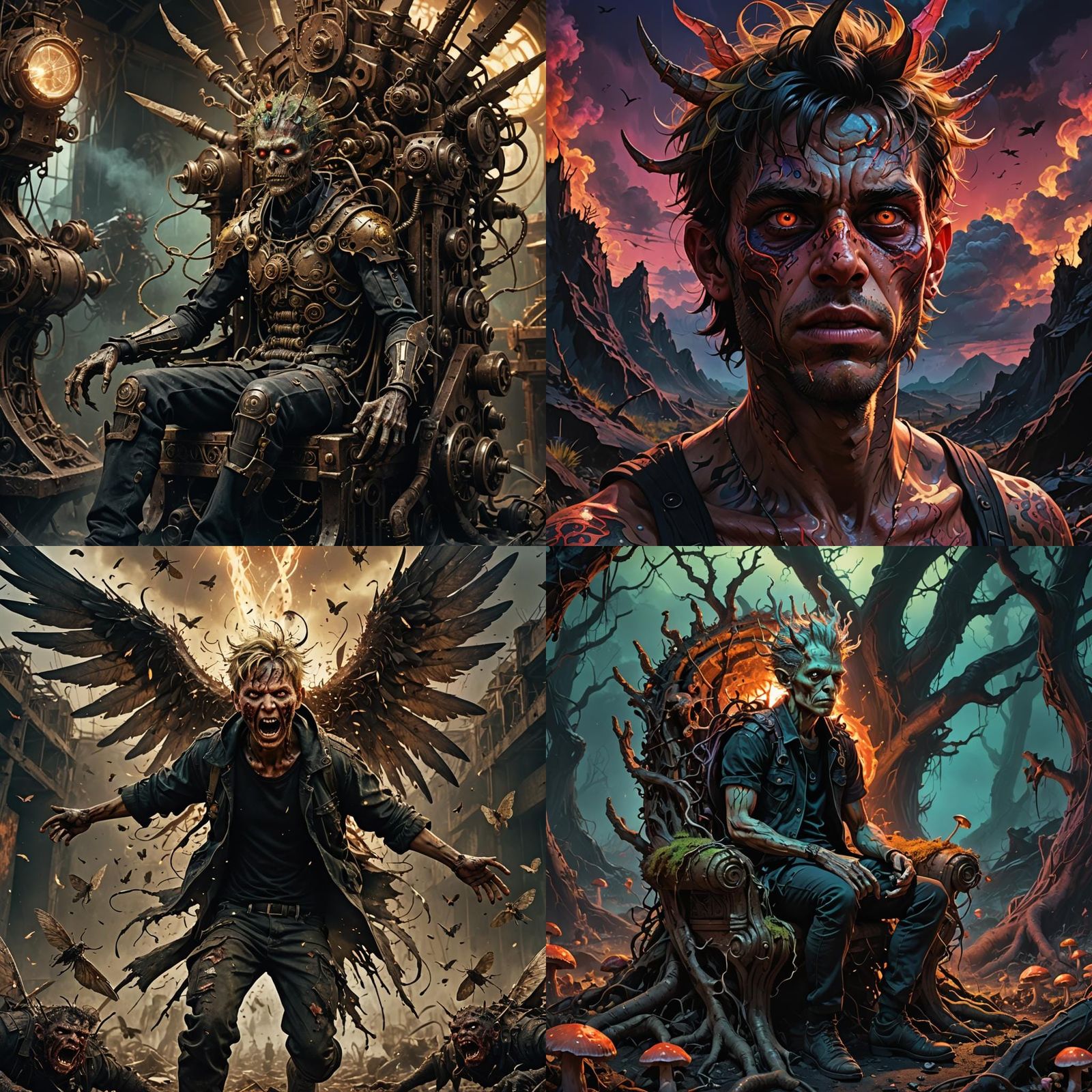 Hyperrealistic Beelzebub, Prince of Hell: Concept Art