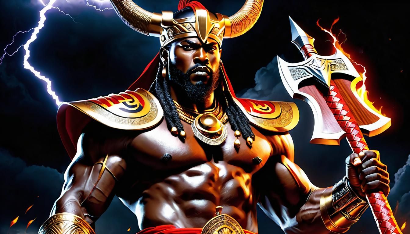 Shango: Yoruba God of Thunder Concept Art
