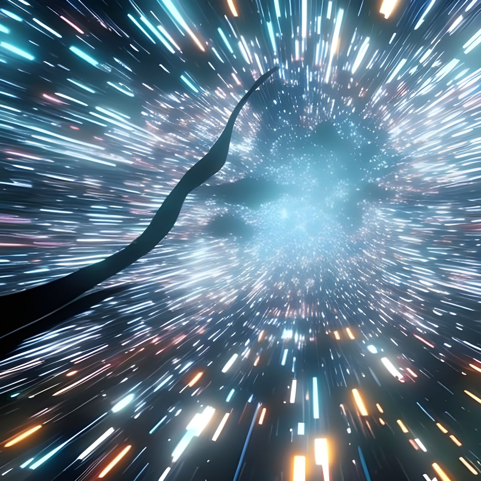 Realistic Space-Time Continuum Conceptual Rendering