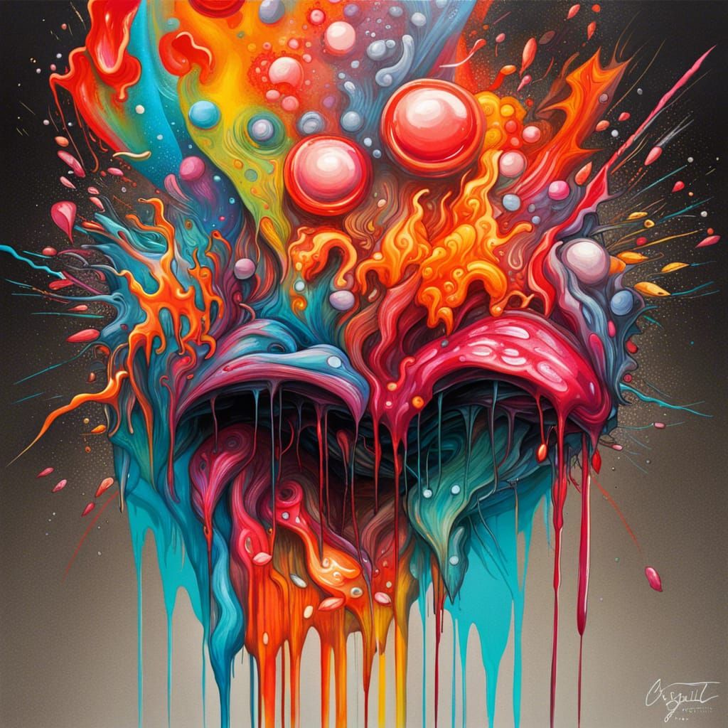 Graffiti Art of Fury, Fire and Water