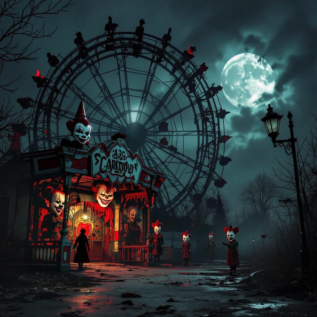 Nightmare funfair